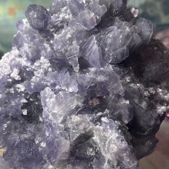 Purple Fujian Fluorite 3+ pounds - Picture 8 of 12